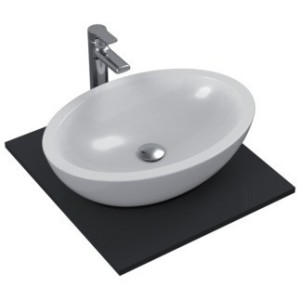 IDEAL STANDARD STRADA LAVABO DA APPOGGIO SU PIANO 600x420