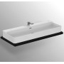 IDEAL STANDARD CONCA LAVABO DA APPOGGIO RETTANGOLARE 1200X450 MM C/TROPPOPIENO E 1 FORO