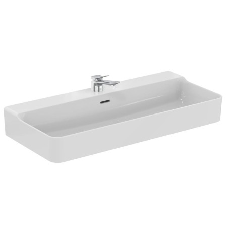 IDEAL STANDARD CONCA LAVABO RETTANGOLARE 1000X450 MM C/TROPPOPIENO E 1 FORO