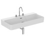 IDEAL STANDARD CONCA LAVABO DA APPOGGIO RETTANGOLARE 1000X450 MM C/TROPPOPIENO E 3 FORI