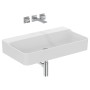 IDEAL STANDARD CONCA LAVABO RETTANGOLARE 800X450 MM S/TROPPOPIENO E SENZA FORO