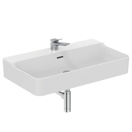 IDEAL STANDARD CONCA LAVABO DA APPOGGIO RETTANGOLARE 800X450 MM C/TROPPOPIENO E 1 FORO