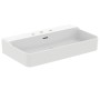 IDEAL STANDARD CONCA LAVABO DA APPOGGIO RETTANGOLARE 800X450 MM C/TROPPOPIENO E 3 FORI