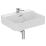 IDEAL STANDARD CONCA LAVABO DA APPOGGIO RETTANGOLARE 600X450 MM C/TROPPOPIENO E 1 FORO