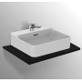 IDEAL STANDARD CONCA LAVABO DA APPOGGIO RETTANGOLARE 500X450 MM C/TROPPOPIENO E 1 FORO