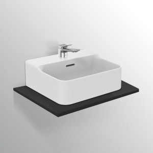 IDEAL STANDARD CONCA LAVAMANI DA APPOGGIO RETTANGOLARE 400X350 MM C/TROPPOPIENO E 1 FORO