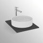 IDEAL STANDARD CONCA LAVABO TONDO DA APPOGGIO 450X450 MM S/TROPPOPIENO E SENZA FORI