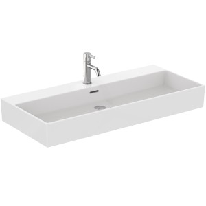 IDEAL STANDARD EXTRA LAVABO DA APPOGGIO RETTANGOLARE 1000X450 C/TROPPOPIENO E 1 FORO