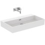 IDEAL STANDARD EXTRA LAVABO DA APPOGGIO RETTANGOLARE 800X450 C/TROPPOPIENO E SENZA FORI