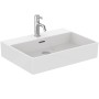 IDEAL STANDARD EXTRA LAVABO DA APPOGGIO RETTANGOLARE 600X450 C/TROPPOPIENO E 1 FORO
