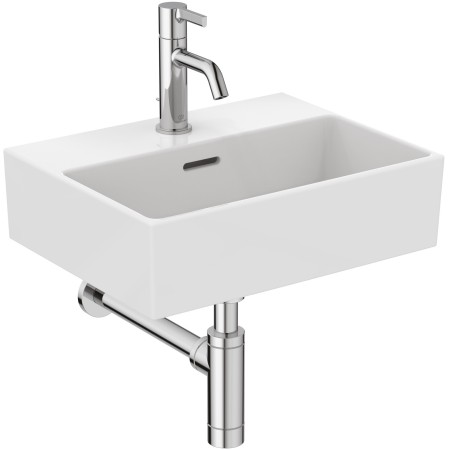 IDEAL STANDARD EXTRA LAVAMANI RETTANGOLARE 450X350 C/TROPPOPIENO E 1 FORO