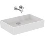 IDEAL STANDARD EXTRA LAVABO DA APPOGGIO 600X400 S/TROPPOPIENO E SENZA FORO RUBINETTERIA