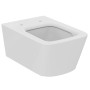 IDEAL STANDARD BLEND CUBE VASO SOSPESO AQUABLADE SENZA SEDILE BIANCO LUCIDO