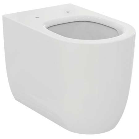 IDEAL STANDARD BLEND CURVE VASO A TERRA FILO PARETE AQUABLADE BIANCO LUCIDO