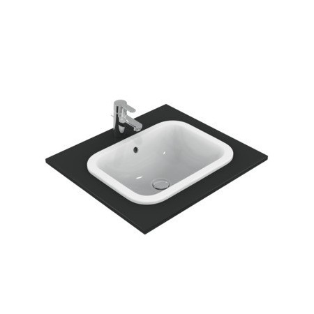 IDEAL STANDARD CONNECT - LAVABO 500 MM DA INCASSO SOPRAPIANO S/FORO RUBINETTERIA