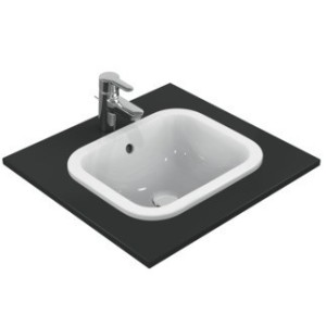 IDEAL STANDARD CONNECT - LAVABO 420 MM DA INCASSO SOPRAPIANO S/FORO RUBINETTERIA