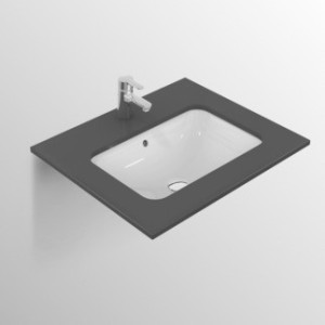 IDEAL STANDARD CONNECT - LAVABO 420 MM DA INCASSO SOTTOPIANO RETTANGOLARE