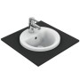 IDEAL STANDARD CONNECT - LAVABO 380 MM DA INCASSO SOPRAPIANO C/FORO RUBINETTERIA