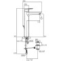 IDEAL STANDARD CERAMIX MISCELATORE LAVABO ALTO DA APPOGGIO C/SCARICO