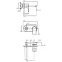 IDEAL STANDARD CERAMIX MISCELATORE LAVABO A PARETE