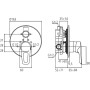 IDEAL STANDARD CERAMIX BLU MISCELATORE AD INCASSO PER DOCCIA