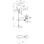 IDEAL STANDARD CERAPLAN III MISCELATORE LAVABO C/SISTEMA BLUESTART