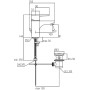 IDEAL STANDARD CERAPLAN III MISCELATORE GRANDE LAVABO