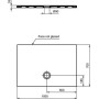 IDEAL STANDARD STRADA PIATTO DOCCIA 100x70 ULTRASOTTILE IN CERAMICA ANTISCIVOLO