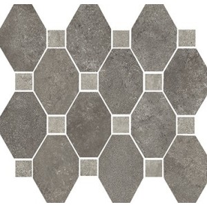 MARINER BOSTON MOSAICO OTTAGONA ASH SU RETE 30X34