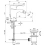 IDEAL STANDARD ALPHA MISCELATORE BIDET
