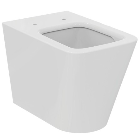 IDEAL STANDARD BLEND CUBE VASO FILO PARETE AQUABLADE C/FISSAGGI NASCOSTI S/SEDILE BIANCO LUCIDO