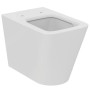 IDEAL STANDARD BLEND CUBE VASO FILO PARETE AQUABLADE C/FISSAGGI NASCOSTI S/SEDILE BIANCO LUCIDO
