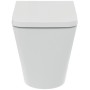 IDEAL STANDARD BLEND CUBE VASO FILO PARETE AQUABLADE C/FISSAGGI NASCOSTI S/SEDILE BIANCO LUCIDO