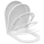 IDEAL STANDARD BLEND CURVE SEDILE A CHIUSURA RALLENTATA BIANCO LUCIDO