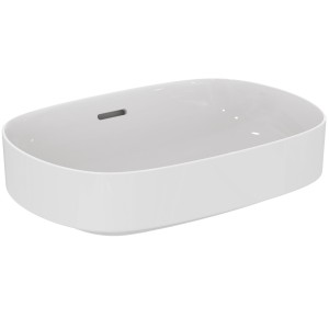 IDEAL STANDARD LINDA-X LAVABO DA APPOGGIO OVALE 55 CM C/TROPPOPIENO S/FORO