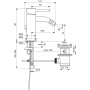 IDEAL STANDARD CERALINE MISCELATORE BIDET
