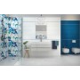 IDEA CERAMICA FIJI EDERA 3D BLU NOTTE 25X75