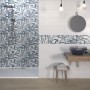 IDEA CERAMICA NAIF COMP. FLORA 25X75