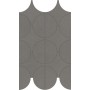 MARAZZI CEMENTUM LEAD MOSAICO CERCHI 23.8X41.4