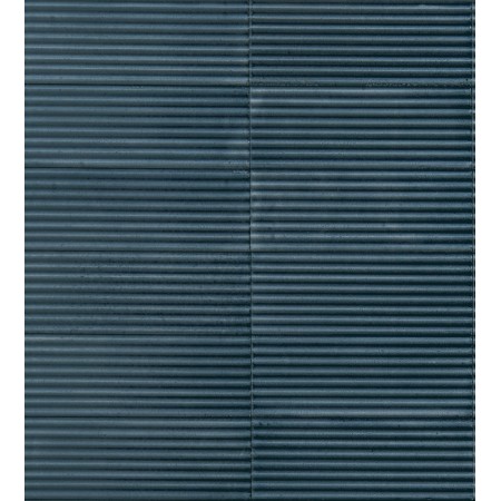 MARAZZI CROGIOLO_RICE BLU STRUTT. PLEAT 3D LUX 7,5X20