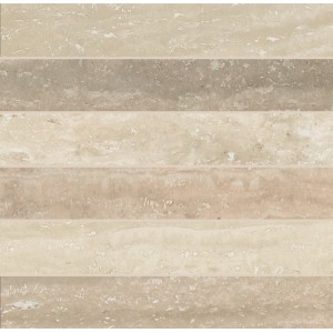 CERIM TIMELESS MOSAICO 3D TRAVERTINO LUCIDO 30X30
