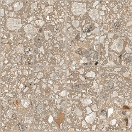 CERIM MATCH-UP MOSAICO COOKIE MIX GLOSSY 30X30