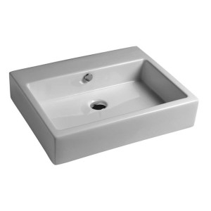 GSG Quad Lavabo Sospeso Cm. 60 Bianco