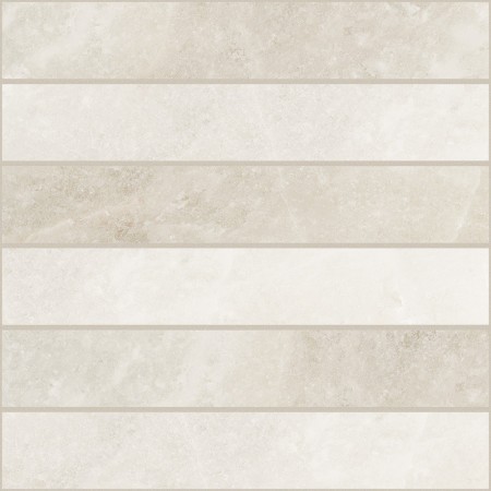 CERIM ROCK SALT MOSAICO 3D WHITE GOLD LUCIDO 30X30