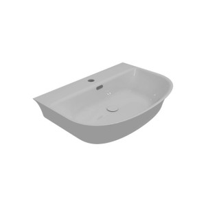 GSG FLUT LAVABO BIANCO 65 cm SOSPESO
