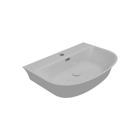 GSG FLUT LAVABO BIANCO 65 cm SOSPESO