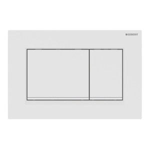 GEBERIT SIGMA 30 PLACCA BIANCO OPACO