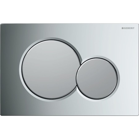 GEBERIT SIGMA 01 PLACCA CROMO/ CROMO SATINATO