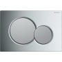 GEBERIT SIGMA 01 PLACCA CROMO/ CROMO SATINATO