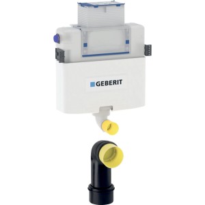 GEBERIT Cassetta di risciacquo da incasso Geberit Omega 12 cm, 6/3 litri, altezza d'installazione 82 cm